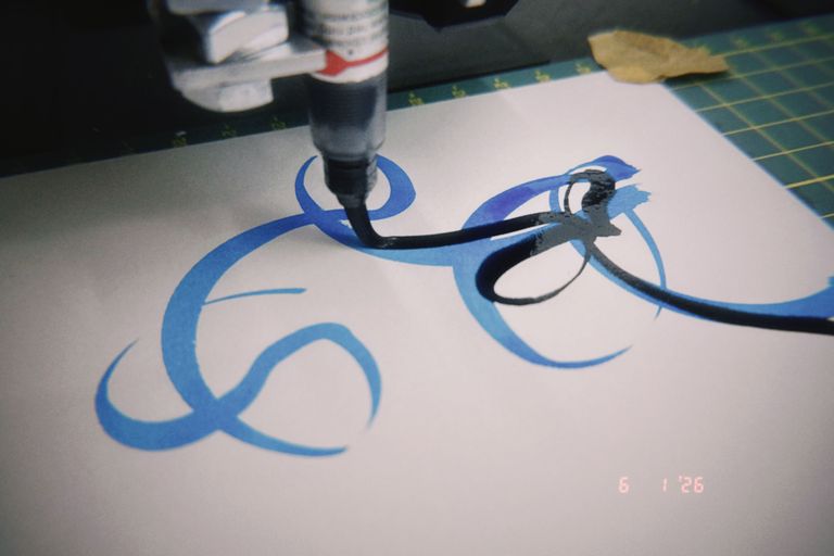 Artwork from project The Drawing Machine